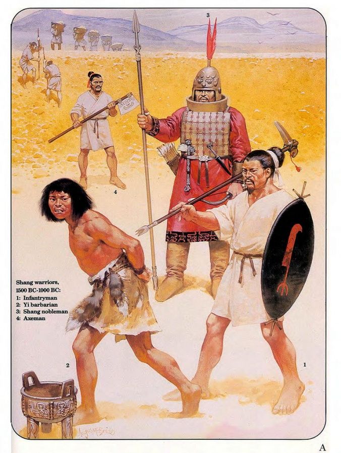 an image of two men with spears and shields