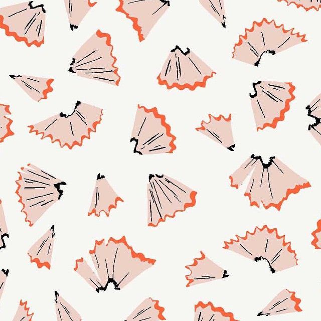 an orange and black pattern on a white background that is very similar to the dress worn in person's movie