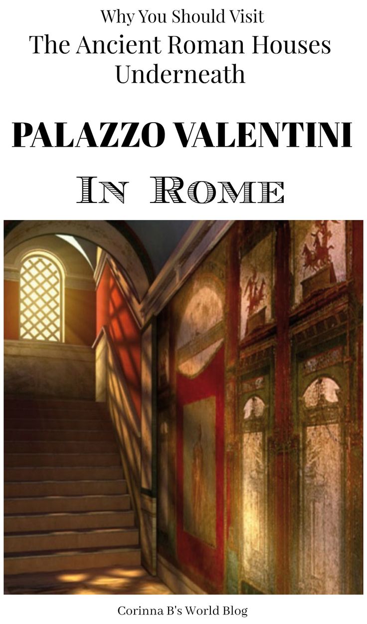 the cover of an ancient roman house underheah novel, palazo valentine in rome