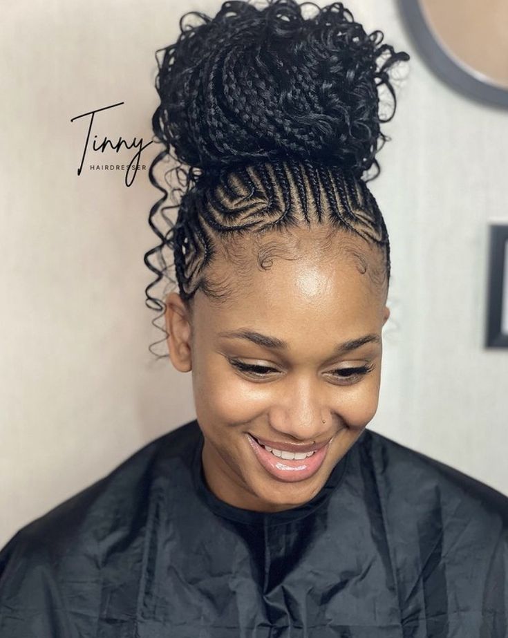 Latest Hair Braids, Cornrows Natural Hair, Short Box Braids Hairstyles, Twisted Hair, Braided Hairstyles For Black Women Cornrows, Natural Hair Stylists, Feed In Braids Hairstyles, Goddess Braids Hairstyles, African Hair Braiding Styles