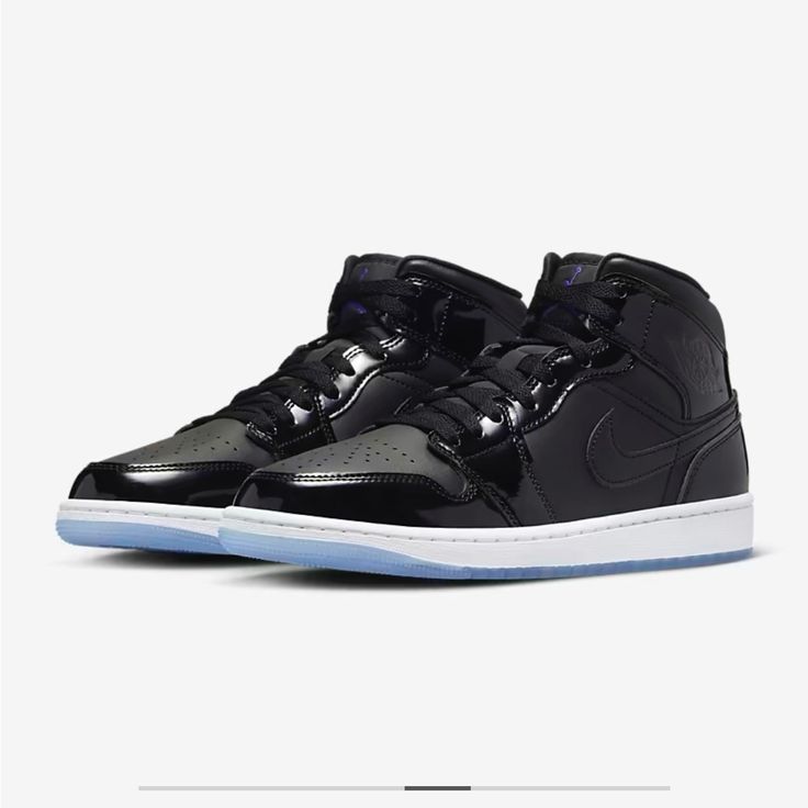 Retro 1 Patent Leather That Can Be Worn With Multiple Outfits. Casual Or Formal. Tenis Nike Jordan, Air Jordan 11s, Jordan 11s, Jordan Model, Air Jordan 1 Mid Se, Jordan Retro 1, Nike Air Jordan 1 Mid, Lucky Green, Retro 1