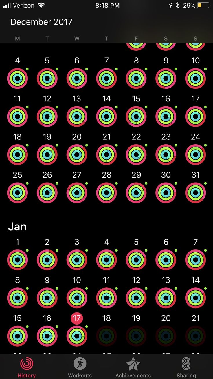 an iphone screen showing the date and time for each event in which you are going