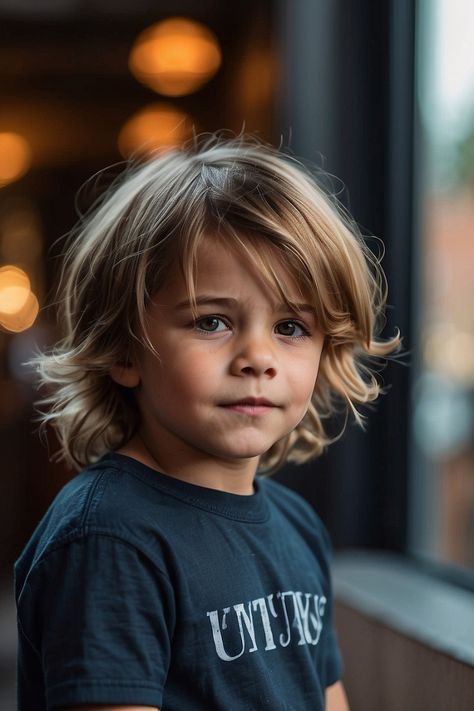 Long Toddler Boy Hair, Little Boys Long Hair, Little Boys Long Haircut, Long Hair Cuts For Boys, Long Hair Boys Kids Haircuts, Long Boys Haircut, Hairstyles For Long Hair Ponytail, Kyle Hair