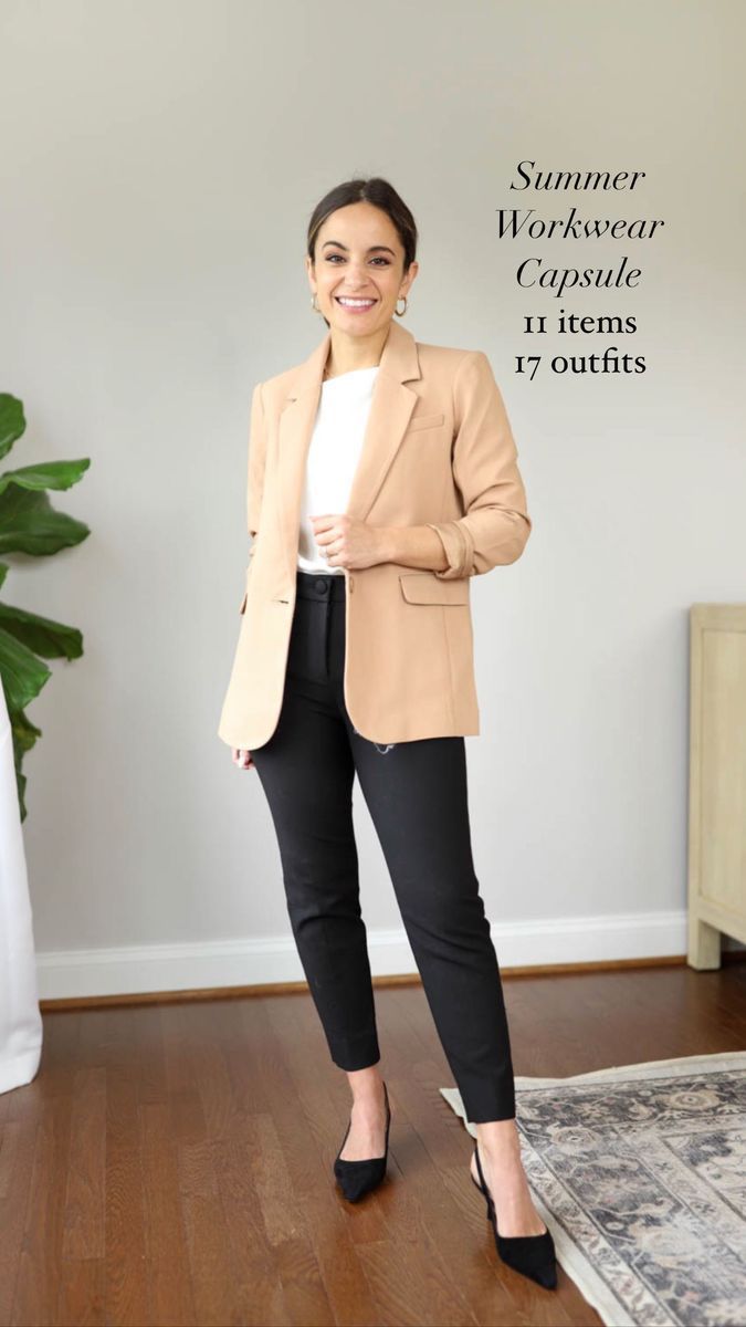 Brooke Anderson on Reels | Sweet After Tears · Au Revoir Summer Workwear, Workwear Capsule, Business Casual Summer, Teacher Clothes, Outfits For Work, Petite Style, Business Casual Outfits For Work, Black Sleeveless Top, Push Ups