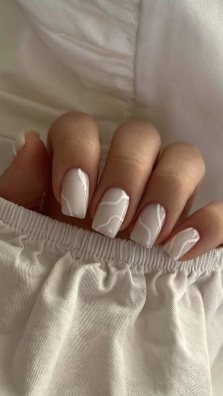 Milky Nails, Wow Nails, Punk Nails, Nagel Tips, Basic Nails, Casual Nails, Cute Gel Nails, Short Acrylic Nails Designs, Square Acrylic Nails