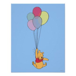 winnie the pooh and balloons by disney