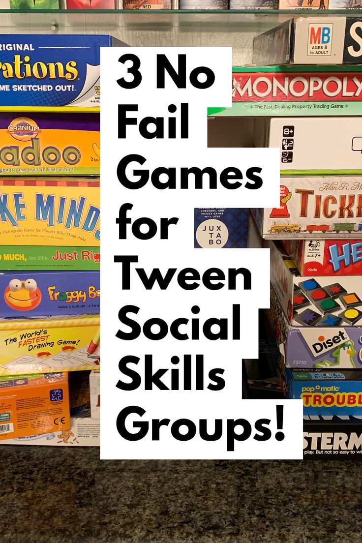 Middle School Social Skills Lessons, Games For Social Skills, Social Skills Activities For Teens, Social Skills For Middle Schoolers, Elementary School Counseling Games, Social Skills Games For Teens, Group Activities For Teens, Games That Teach Social Skills, Elementary Social Skills Group