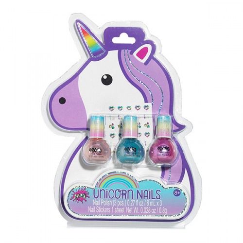 Hologram Unicorn Nails Kit Unicorn Nails Designs, Unicorn Emoji, Fashion Angels, Unicorn Nails, Super Sets, Magical Rainbow, Black Nail Polish, Nail Polish Kits, Nail Polish Sets