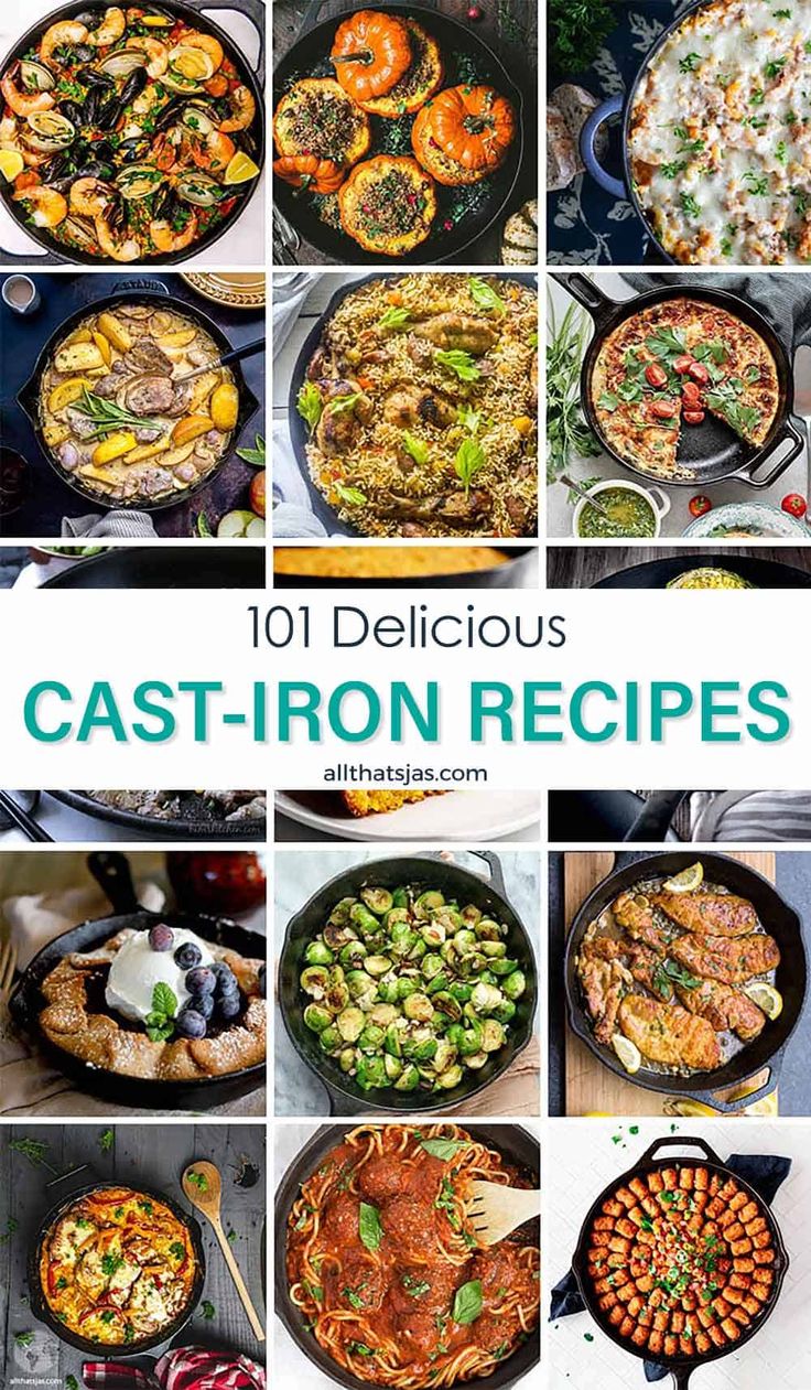 10 delicious cast iron recipes that are easy to make