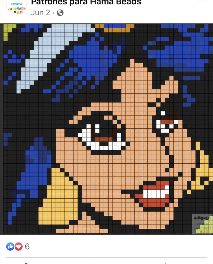 an image of the face of a woman made out of legos with text that reads patones para hama beads