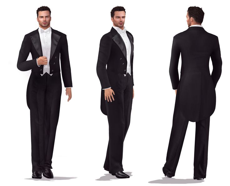 https://flic.kr/p/sQSL4C | Long Tail Tuxedo Suit | <a href="https://marketplace.secondlife.com/p/MI-Rigged-Mesh-Mens-Long-Tail-Wedding-Suit/7192697" rel="nofollow">marketplace.secondlife.com/p/MI-Rigged-Mesh-Mens-Long-Tai...</a> Long Tail Tuxedo Men, Black Tie Men, Fanart Inspiration, Tuxedo With Tails, Mens Wedding Attire, Snow Ball, Mens Formal Wear, Tuxedo Suit, Wedding Suit