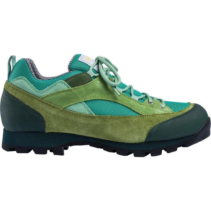 From mountaintops to markets, the Diemme Grappa Hiker Shoe keeps our steps solid and our toes dry. The recycled lining armors our feet with earth-friendly waterproofing, while the rugged, mixed-media upper offers style-forward protection and durability. Wherever we roam, the multi-directional lugs and resilient rubber keep us striding confidently. Green Gore-tex Sneakers For Outdoor, Green Walking Shoes With Vibram Sole For Outdoor, Green Walking Shoes With Vibram Sole For Outdoor Activities, Green Walking Shoes With Vibram Sole For Hiking, Green Low-top Waterproof Boots For Outdoor Activities, Green Low-top Waterproof Boots For Outdoor, Green Low-top Waterproof Boots For Hiking, Green Low-top Waterproof Hiking Boots, Green Gore-tex Walking Shoes For Hiking