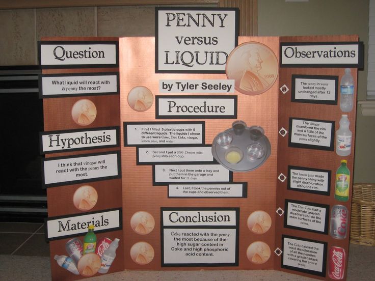 a display board with information about the various types of liquids and their uses on it