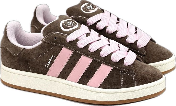 Adidas Campus Brown Pink, Adidas Campus Brown, Juliet Carter, Hype Sneakers, Shoes Png, Pink Campus, Dr Shoes, Aesthetic Brown, Pretty Shoes Sneakers