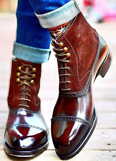 High Chelsea Boots, Handmade Leather Boots, Fun Shoes, Mens Dress Boots, Short Ankle Boots, Ankle Boots Men, Ankle Shoes, Mens Boots Fashion, Mens Leather Boots