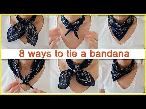 Cowboy Bandana How To Wear A, Bandana On Neck, Bandana Scarf Outfit, Ways To Wear Bandanas, Small Scarf Tying, Ways To Wear A Bandana, How To Wear Bandana, Neck Scarf Outfit, Tie A Bandana