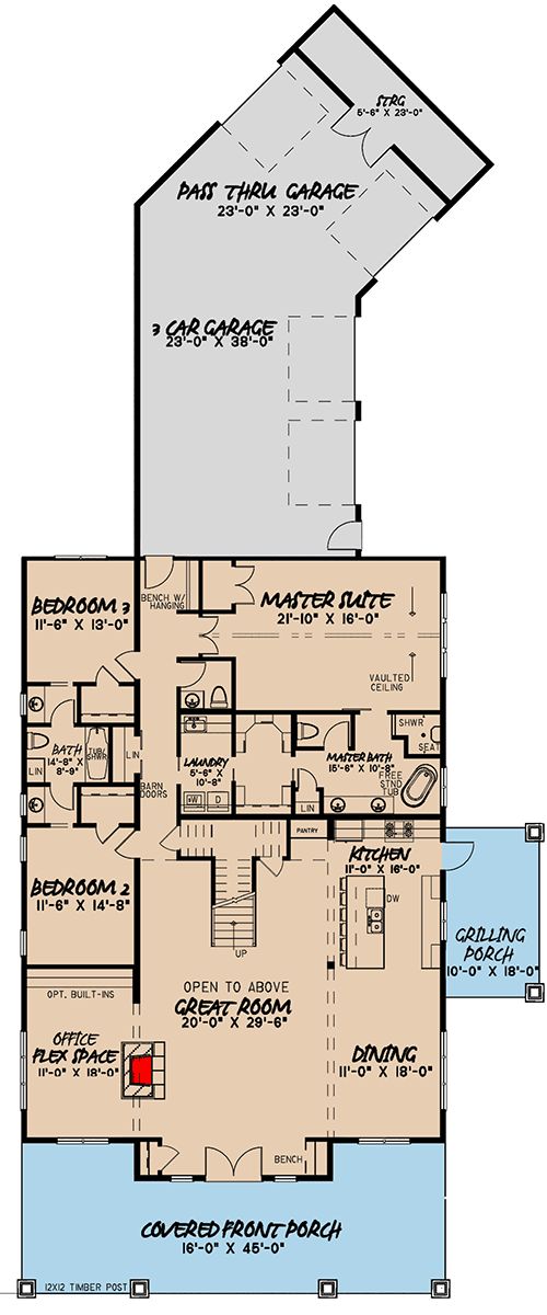 the floor plan for this modern home is very large and has two levels that are connected to