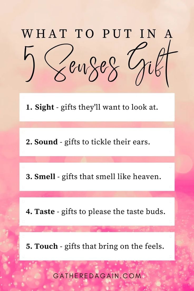 A list of the 5 senses and the kinds of gifts that would appeal to those senses. 5 Senses Gift For Boyfriend Smell, 5 Senses Gift Sound Ideas, Hear Gift Ideas For Him, 5 Scents Gifts For Him, 5 Senses Gift For Girlfriend Ideas, 5 Sense Gift For Boyfriend Ideas, 5 Senses Gifts, 5 Senses Gift, Bday Gift For Boyfriend