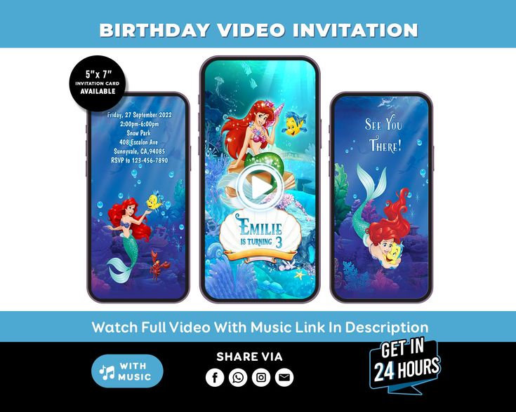 the little mermaid movie birthday party with an iphone case and matching phone cover for kids