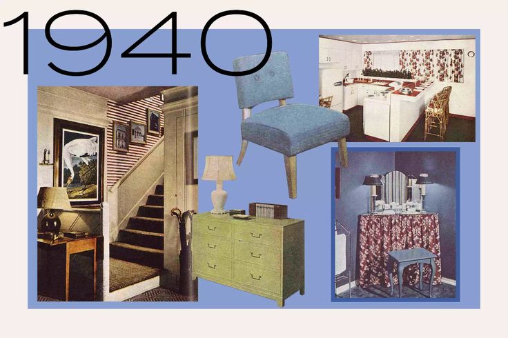 an advertisement for furniture in the 1950's and 1960s's