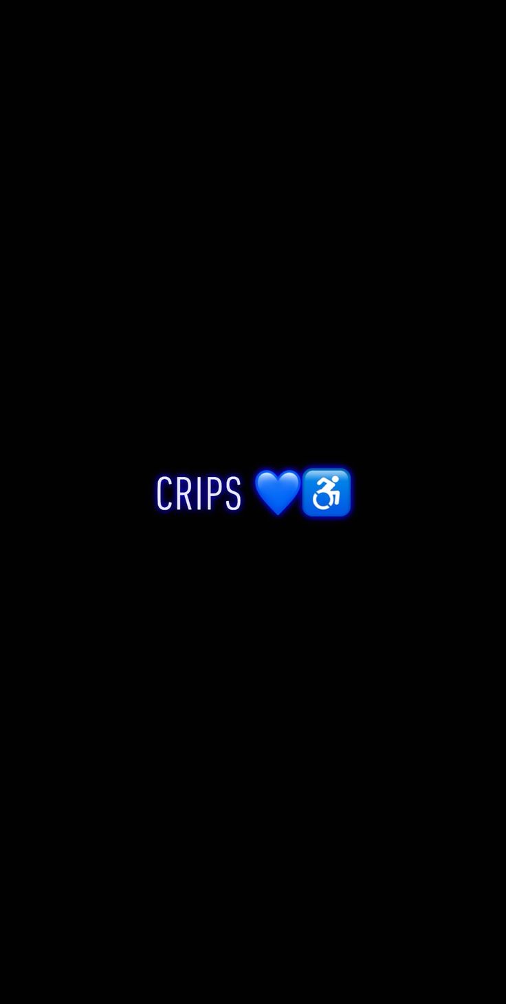 Crip Gang, Blue, Black