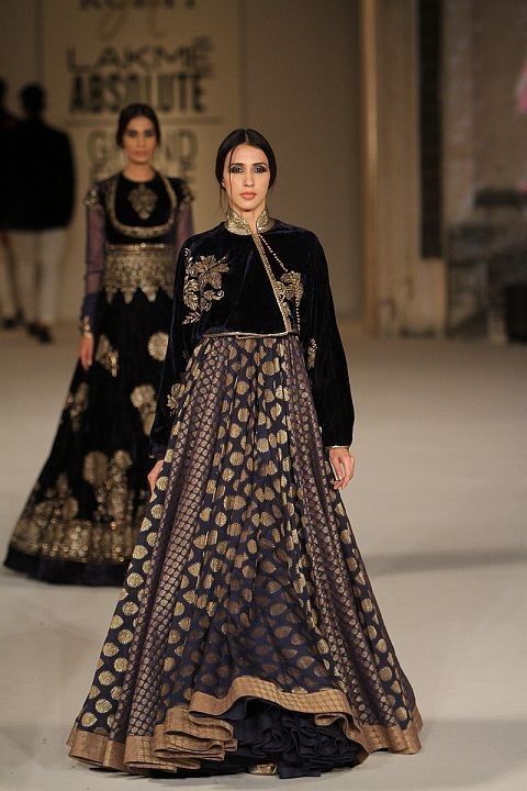 Grey Lengha, India Fashion Week, Rohit Bal, Indian Gowns, Indian Couture, Lakme Fashion Week, Indian Designer Outfits, Indian Attire, Indian Fashion Dresses