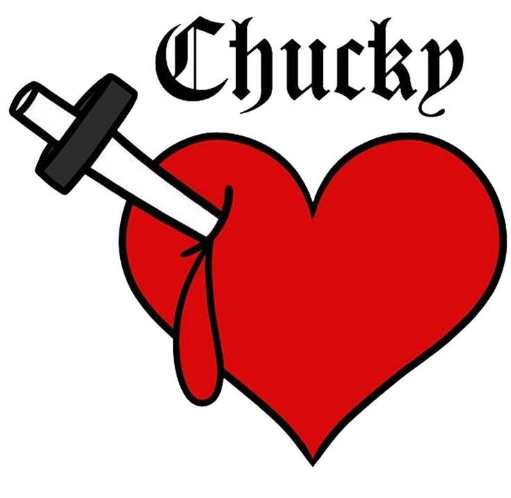 the logo for chuck's 2 per order is shown in black and white with a red heart