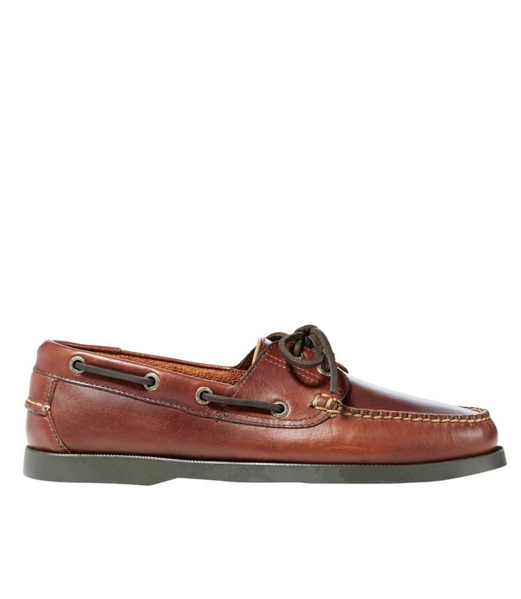 Men's Casco Bay Boat Mocs Classic Slip-on Boat Shoes With Stitched Sole, Boat Shoes With Stitched Sole For Boating, Brown Rubber Sole Slip-ons For Outdoor, Outdoor Moc Toe Slip-ons With Rubber Sole, Classic Moc Toe Boat Shoes For Boating, Outdoor Slip-on Loafers With Rubber Sole, Moc Toe Loafers With Stitched Sole For Boating, Leather Moccasins With Stitched Sole For Boating, Casual Outdoor Leather Shoes With Vibram Sole