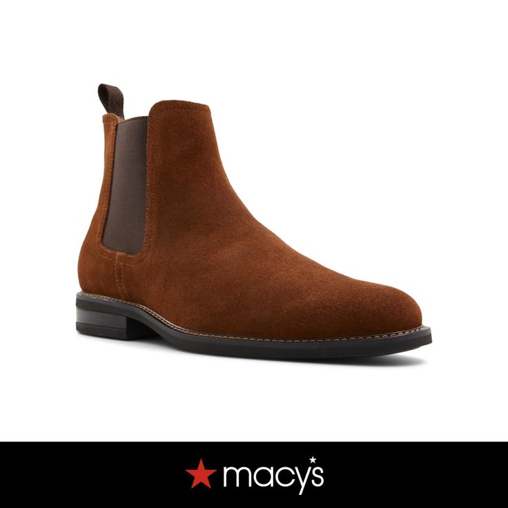 in stock Masculine Chelsea Boots With Round Toe For Fall, Formal Winter Moc Toe Chelsea Boots, Fall Chelsea Boots With Goodyear Welt And Moc Toe, Goodyear Welted Moc Toe Chelsea Boots For Fall, Classic Suede Chelsea Boots With Moc Toe, Masculine Chelsea Ankle Boots For Fall, Masculine Ankle Chelsea Boots For Fall, Masculine Fall Chelsea Ankle Boots, Classic Suede Chelsea Boots With Leather Footbed