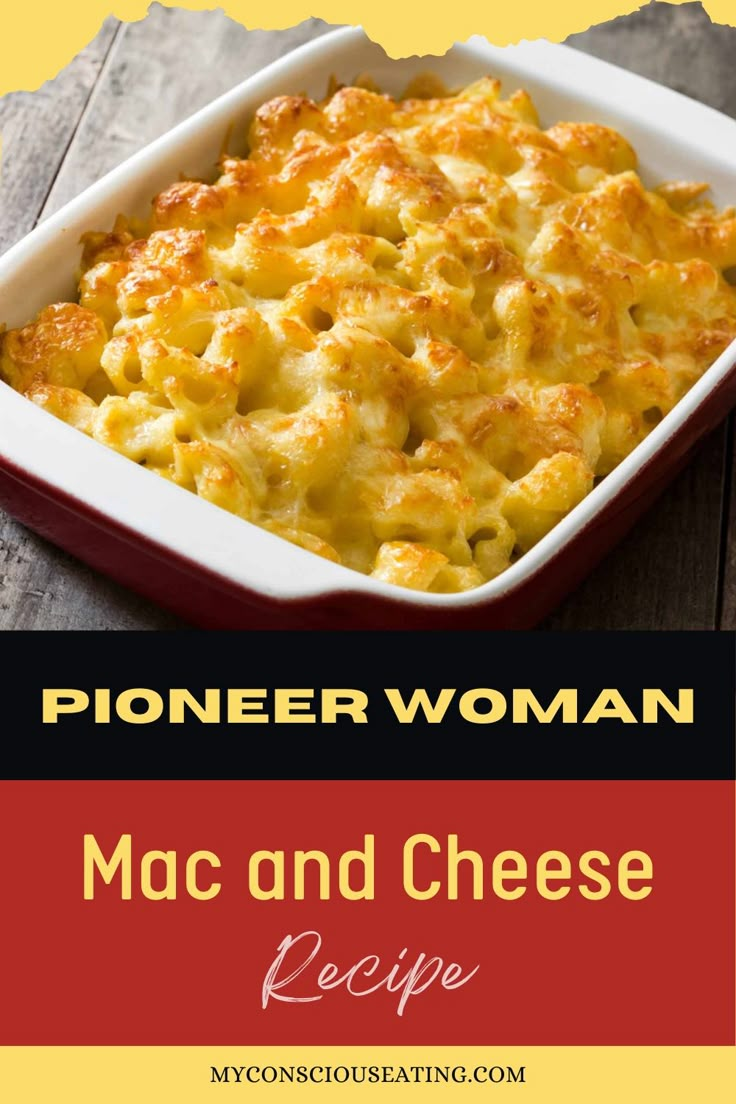 Mac and cheese in a baking dish Pioneer Woman Baked Mac And Cheese, Spend With Pennies Mac And Cheese, Mississippi Kween Mac And Cheese, Pioneer Woman Crockpot Mac And Cheese, Pioneer Woman Macaroni And Cheese, Paula Deans Mac And Cheese Recipe, Mac And Cheese Pioneer Woman, Trisha Yearwood Mac And Cheese, Pioneer Woman Mac And Cheese