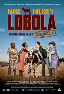 a movie poster for the film fanie fourie's lobola