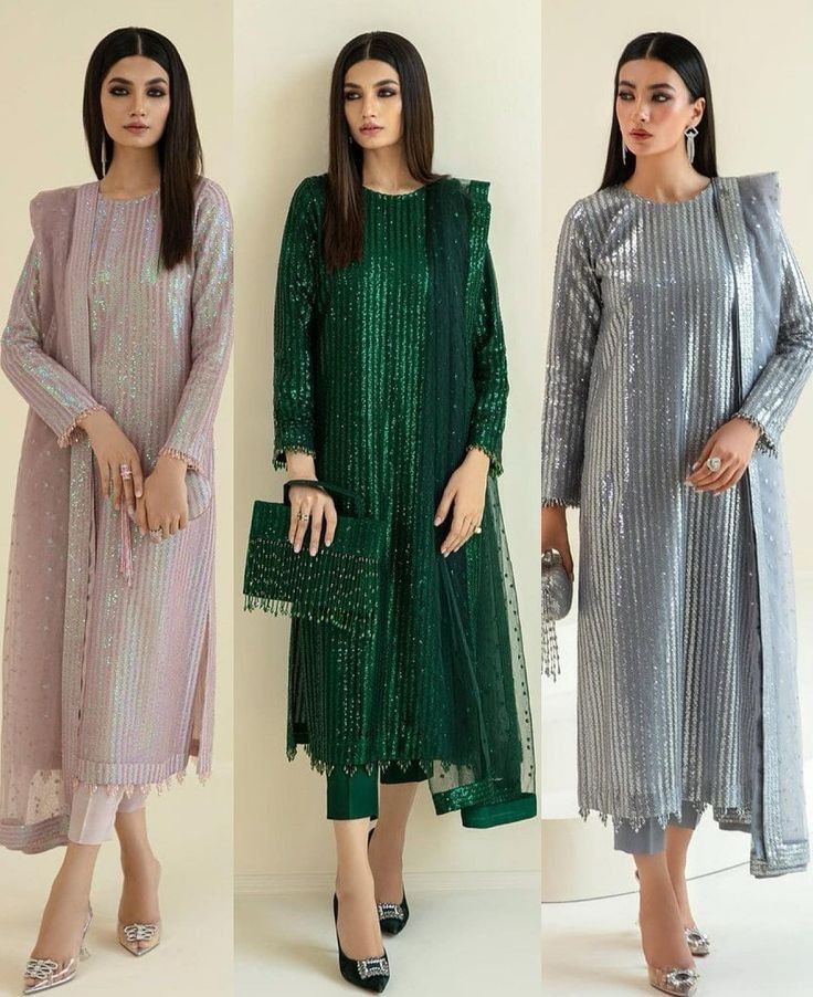 Long Shirts For Women Pakistani Wedding, Long Kameez Design, Desi Party Wear, Eid Dress Designs Ideas, Shimmer Lehenga, Pakistani Women Dresses, Pakistani Fancy Dresses, Pakistani Dresses Casual, Beautiful Pakistani Dresses