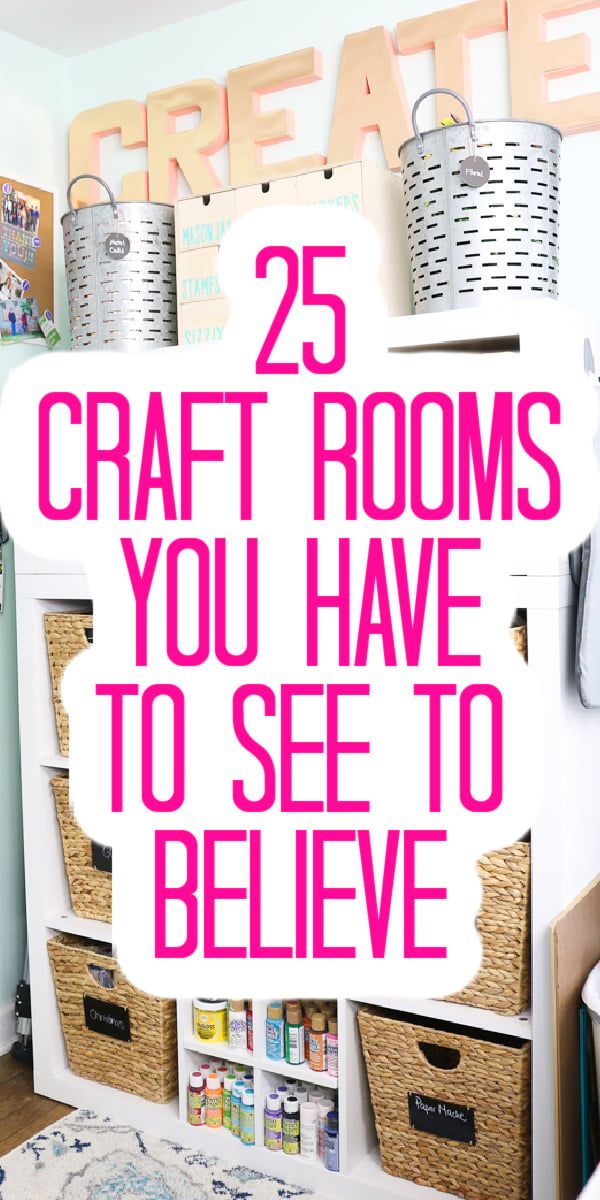 the 25 craft rooms you have to see to believe