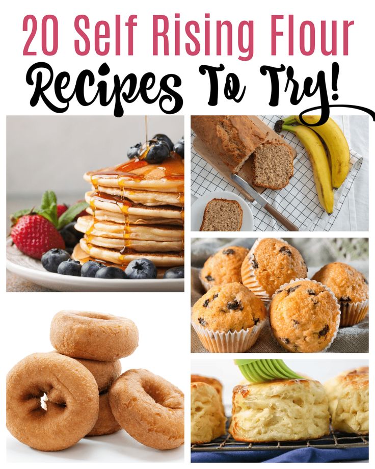 a collage of photos with donuts, muffins and other food items