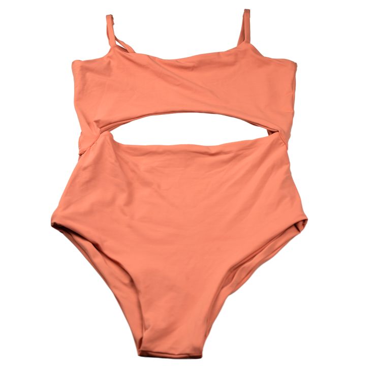 a women's swimsuit with cutouts on the side