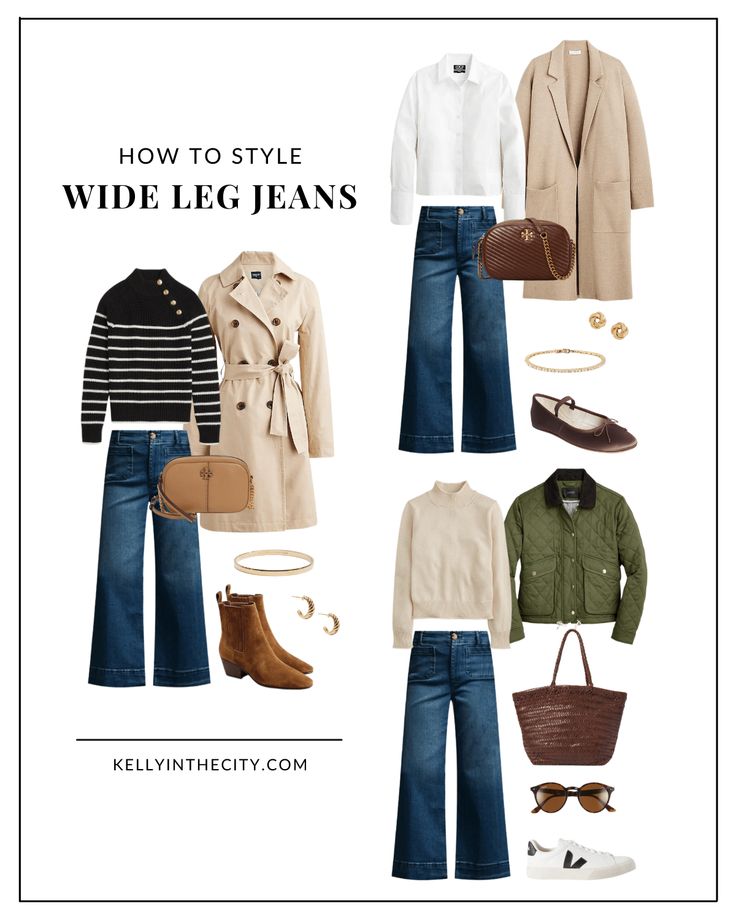 High Waisted Wide Leg Jeans Outfit Casual, Winter Wide Leg Jeans Outfit, Cropped Wide Leg Jeans Outfit Winter, Wide Leg Jeans Outfit Winter Casual, What To Wear With Wide Leg Jeans, Wide Leg Jeans Outfit Casual, Outfits With Wide Leg Jeans, Wide Leg Jeans Outfit Ideas, Wide Leg Jean Outfits