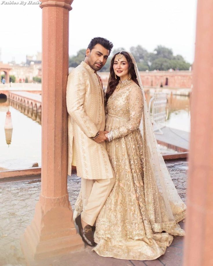 Latest Bride and Groom Matching dresses 2023 /New Couple Wedding Dress Trends 2023 |Bridal Dresses♥️ Dress Trends 2023, Hala Hamza, Bride And Groom Matching, Bride Groom Poses, Couple Wedding Dress, Bridal Photography Poses, Nikkah Dress, Hania Amir, Indian Wedding Couple Photography