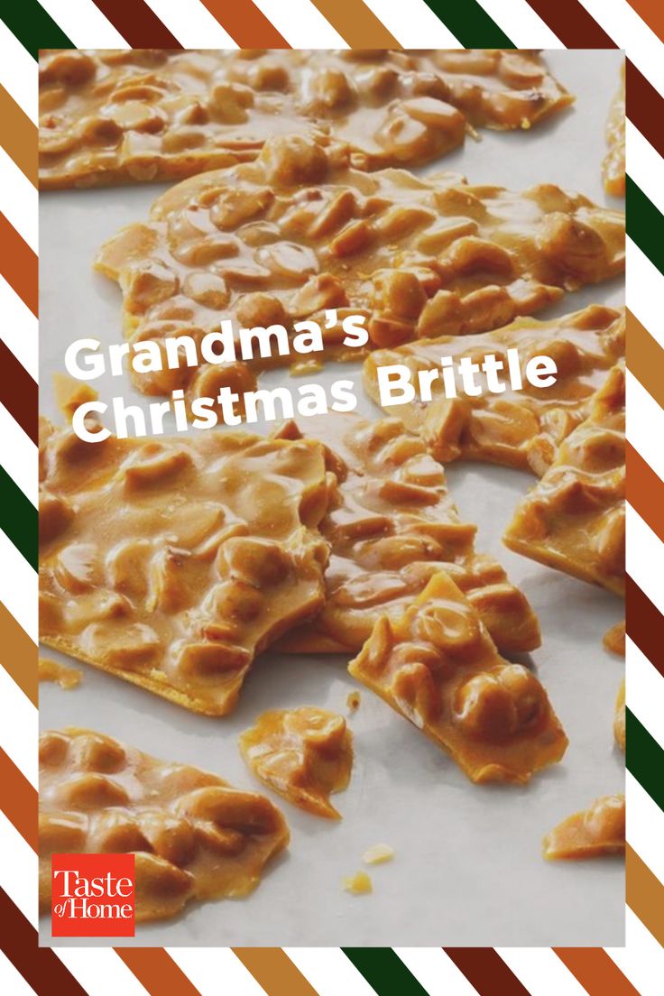 grandma's christmas brittle recipe