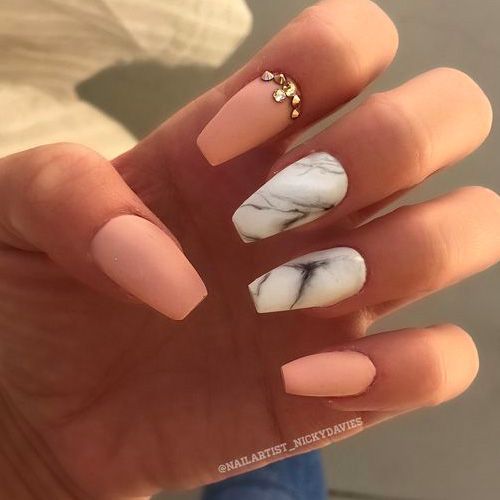 Ongles Gel Violet, Marble Acrylic Nails, French Pedicure, Nagellack Trends, Acrylic Nail Art, Marble Nails, Acrylic Nails Coffin, Gel Nail Designs, Fabulous Nails