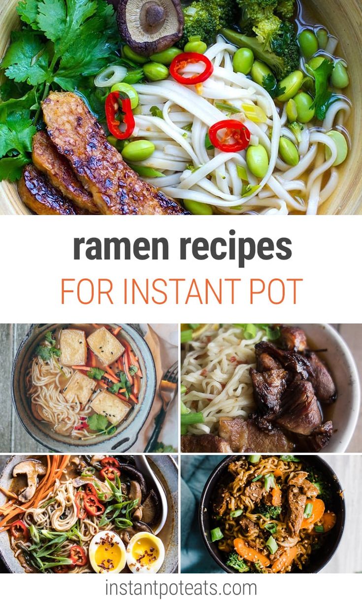 ramen recipes for instant pot