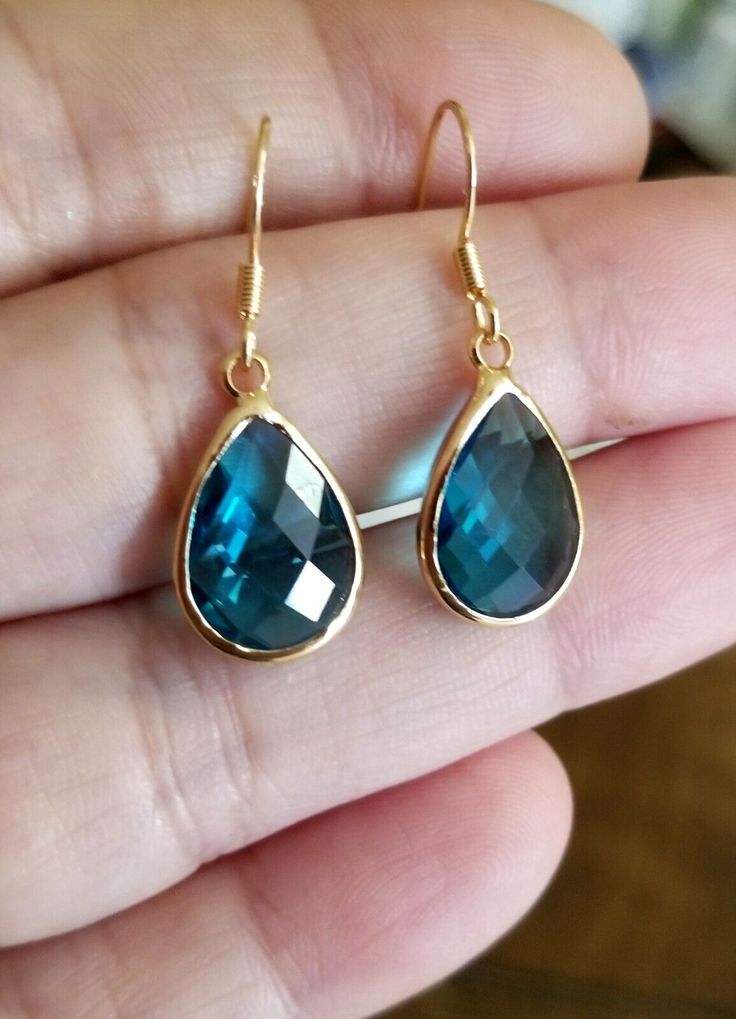 Topaz Drop Jewelry For Gifts, Teardrop Topaz Jewelry For Gift, Teardrop Topaz Jewelry Gift, Blue Birthstone Dangle Earrings, Blue Dangle Birthstone Earrings, Blue Birthstone Earrings For Jewelry Making, Blue Topaz Teardrop Earrings, Blue Birthstone Earrings For Crafting, Blue Topaz Teardrop Birthstone Earrings