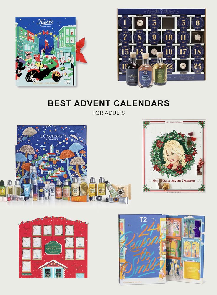 the best christmas calendars for kids and adults to use in their holiday decorations, books or crafts