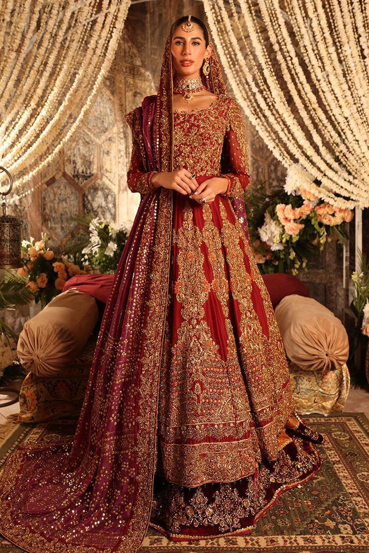 Embroidered Bridal Pishwas Lehenga Pakistani Bridal Wear Bridal Lehenga Pakistani, Pakistani Bridal Lehenga, Blouse Lehenga, Lehenga Choli Designs, Pakistani Bridal Dress, Bridal Dupatta, Anarkali Lehenga, Sabyasachi Lehenga, Lehenga Choli Wedding