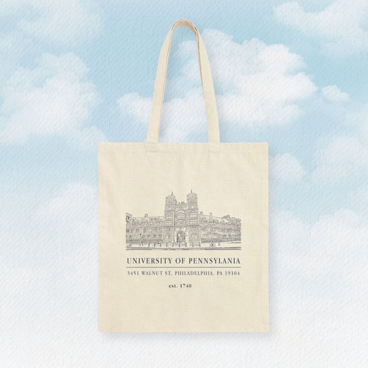 "Elevate your college style with our 100% cotton tote bag! 🎓👜 Embrace the campus vibes with a charming college design that's perfect for any occasion. 🏫💫Carry your books, laptop, and essentials in style and represent your college pride effortlessly. - 15\" x 16\" - 100% cotton canvas" Casual Campus Bags For Back To School, Casual Back To School Campus Bag, Casual Back-to-school Campus Bag, Back To School Cotton Canvas Tote Bag, Rectangular Cotton Canvas Bag For Back To School, Back To School Cotton Tote Bag, Cotton Bags For Daily Use And Back To School, Back To School Cotton Bags For Daily Use, College Design