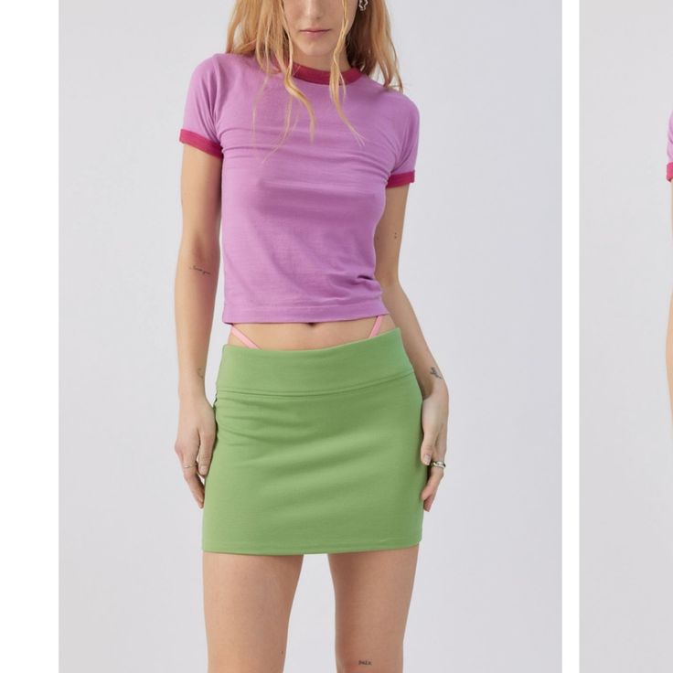 Urban Outfitters Mini Skirt. New With Tags! Size Large. Color Is More Of An Olive Green! Urban Outfitters Pink Mini Skirt For Summer, Pink Urban Outfitters Mini Skirt For Summer, Fitted Green Skirt From Urban Outfitters, Urban Outfitters Green Summer Skirt, Urban Outfitters Green Skirt For Spring, Green Urban Outfitters Skirt For Spring, Spring Stretch Skirt From Urban Outfitters, Urban Outfitters Stretch Mini Skirt, Spring Mini Skirt By Urban Outfitters