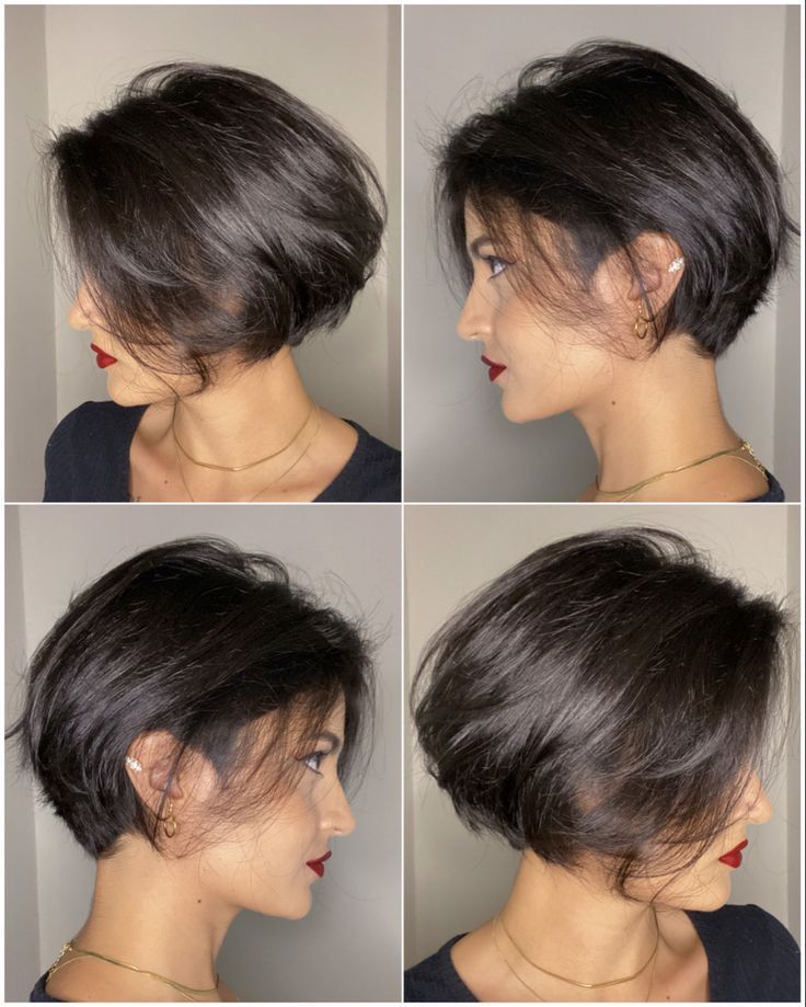 Pin on Cabelos curtos Pixie Haircut For Thick Hair, Hair Inspiration Short, Short Hair Undercut, Shot Hair Styles, Short Bob Haircuts, Haircut For Thick Hair, Short Haircut, Short Hair Haircuts, Short Hair With Layers