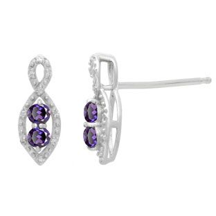 2-Stone Amethyst February Birthstone Infinity Diamond Earrings In White Gold Gemologica.com offers a unique, simple selection of handmade fashion, fine statement jewelry for men, woman, kids. Earrings, bracelets, necklaces, pendants, rings, gemstones, diamonds, birthstones in Silver, yellow, rose, white, black gold, titanium, silver metal. Shop @Gemologica jewellery for cool cute design ideas #gemologica Use *coupon* PIN for 10% off at www.gemologica.com now! Gemologica Customer Reviews on Pinte Infinity Earrings, Rings Accessories, Birthstone Earrings, Cool Fashion, Metal Shop, Birthstone Earring, Custom Earrings, Earring Crafts, Earrings Black