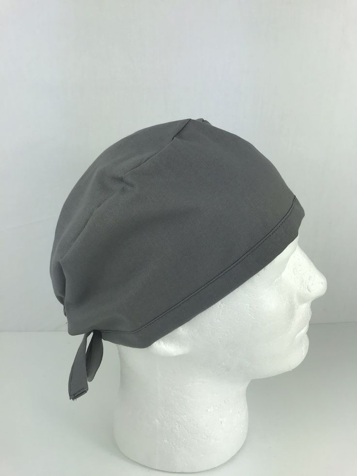 Simple, streamlined, and comfortable Skull Cap design! This classic style accommodates short to medium length of hair. Made out of 100% cotton. Cap size is standard. Cap has an elastic on the back for size adjustment Foldable trim allows for depth adjustment. Length Of Hair, Drip Dry, Cap Design, Skull Cap, Charcoal Grey, Medium Length, Different Styles, Hand Sewing, Style Me