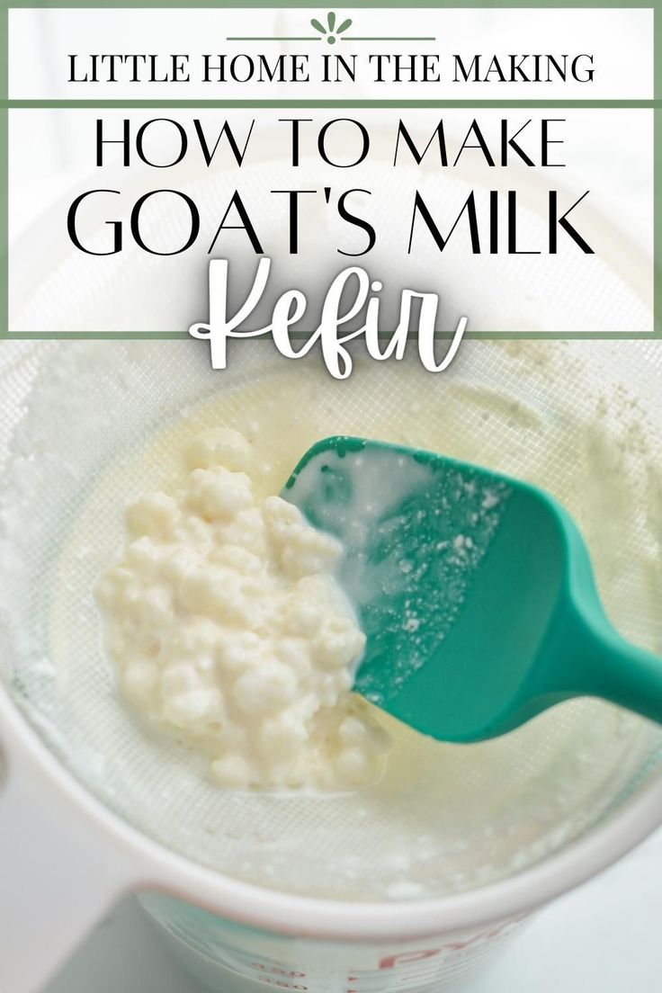 how to make goat's milk in a blender with text overlay that reads, little home in the making how to make goat's milk