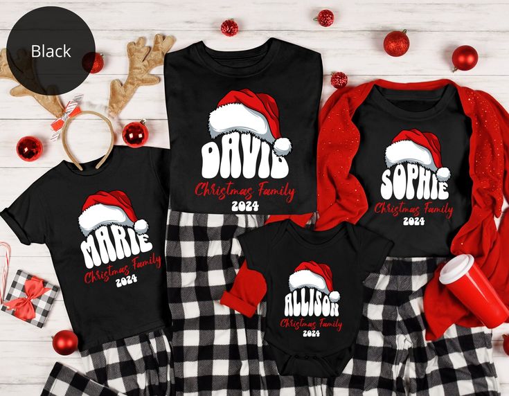 Introducing our Family Christmas Shirt Collection! Complete your holiday look with our cozy Christmas Matching Sweate for couples or the entire family. Embrace the festive spirit and create lasting memories with our charming, coordinated apparel for the whole family. NOTE: Pajama pants not included, only sell Shirt/Sweatshirt/Bodysuit in this listing *Each item needs to be added to the cart separately but can be purchased in the same order* 👉 Unisex T-shirt Bella+Canvas 3001 - 100% Airlume comb Holiday Pajamas Family, Christmas Jammies Family, Pajama Ideas, Matching Family Pjs, Pajamas Shirt, Clothing Themes, Family Pjs, Christmas Traditions Family, Personalized Matches